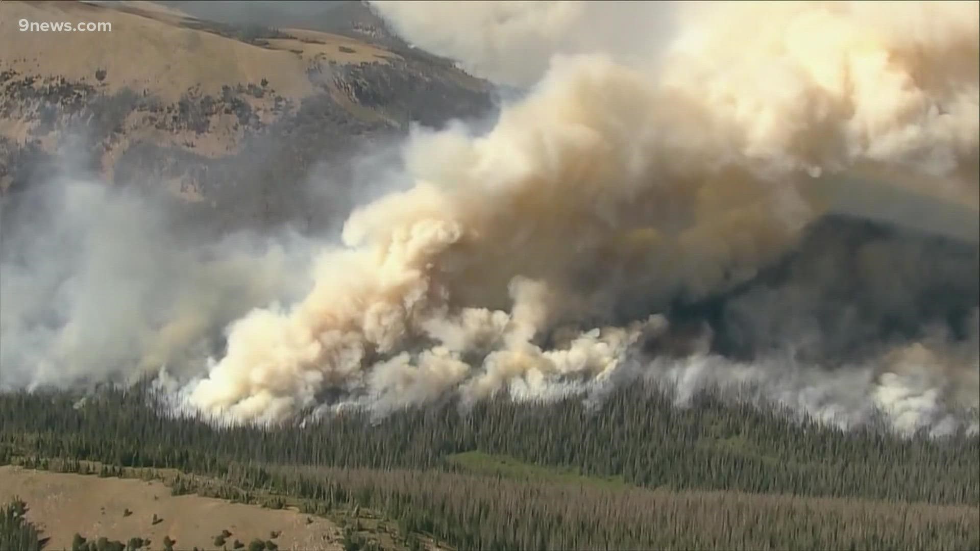 The increasing intensity of Colorado's wildfires are changing the look of the state's mountains.