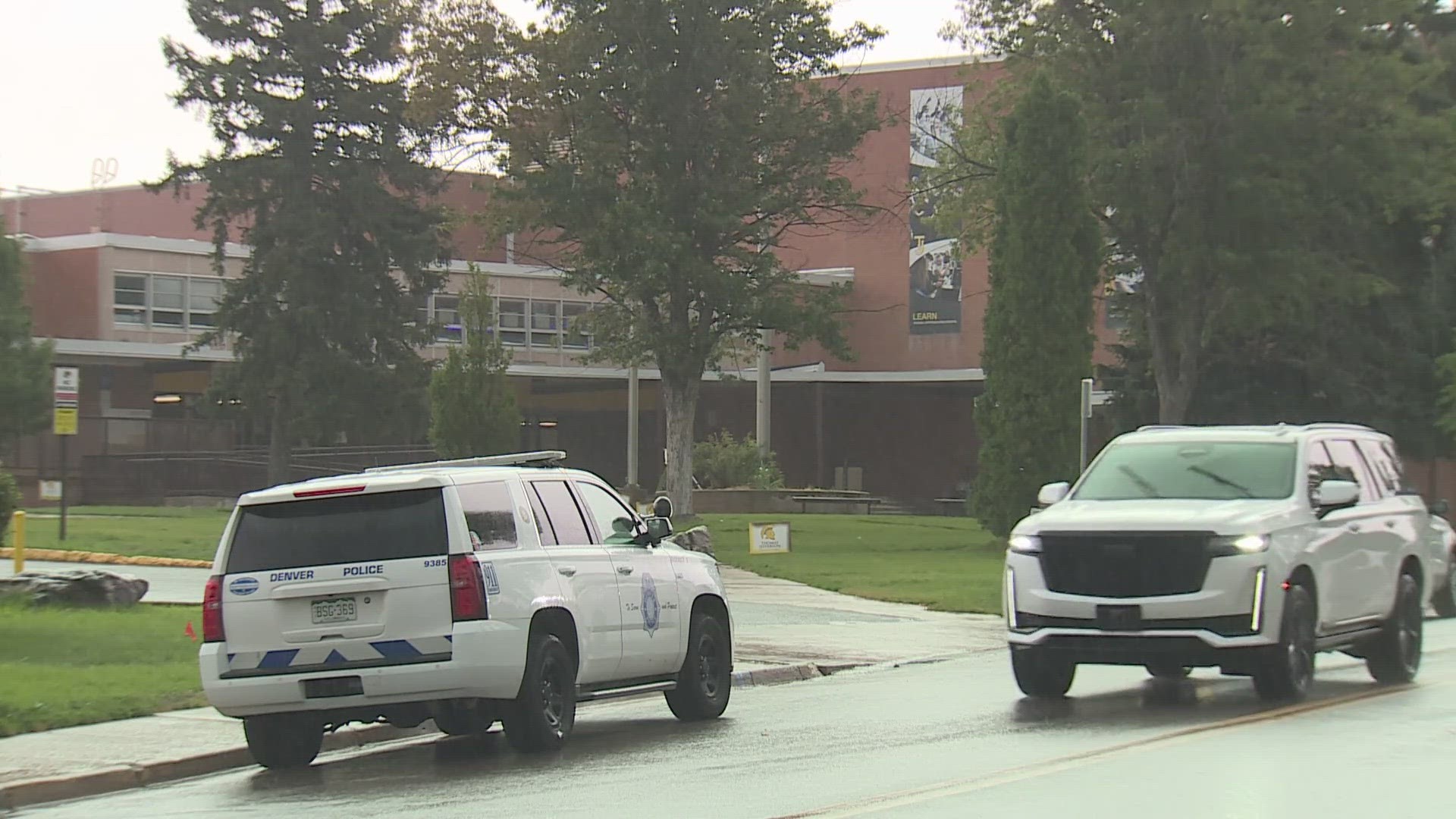 One teen had a felony warrant, while the other tried to intervene and was also arrested, Denver Police said.