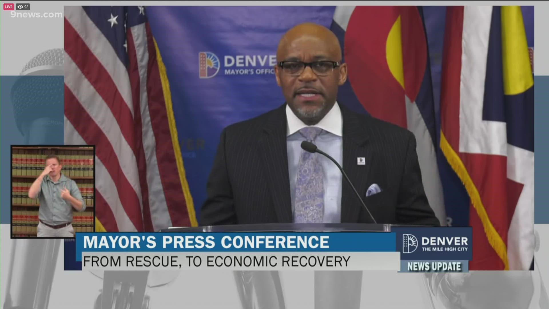 Hancock and city officials rolled out strategies to drive Denver’s recovery forward.
