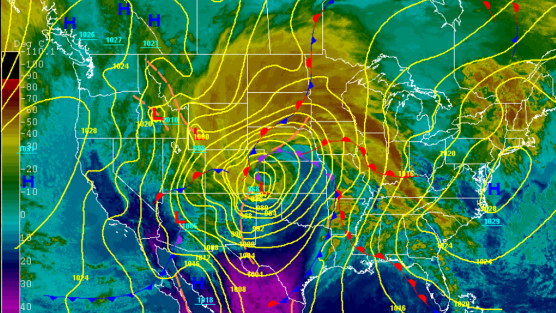 The March 2019 'bomb cyclone' was the strongest ever ...