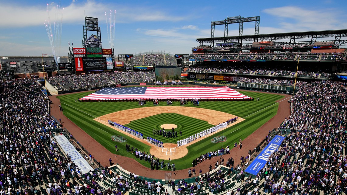 Colorado Rockies stadium Coors Field Opening Day food by the