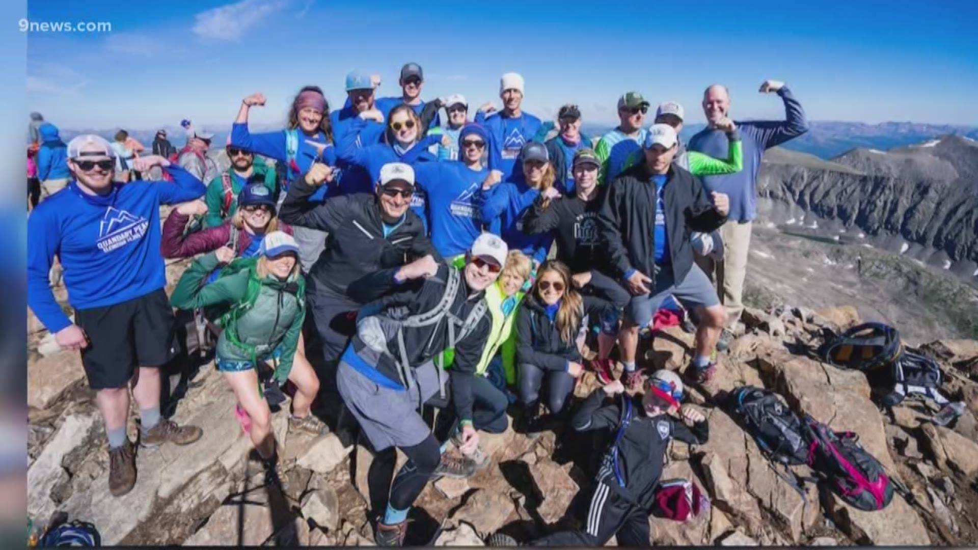 This year's climb has already raised $76,000 to fight colorectal cancer.