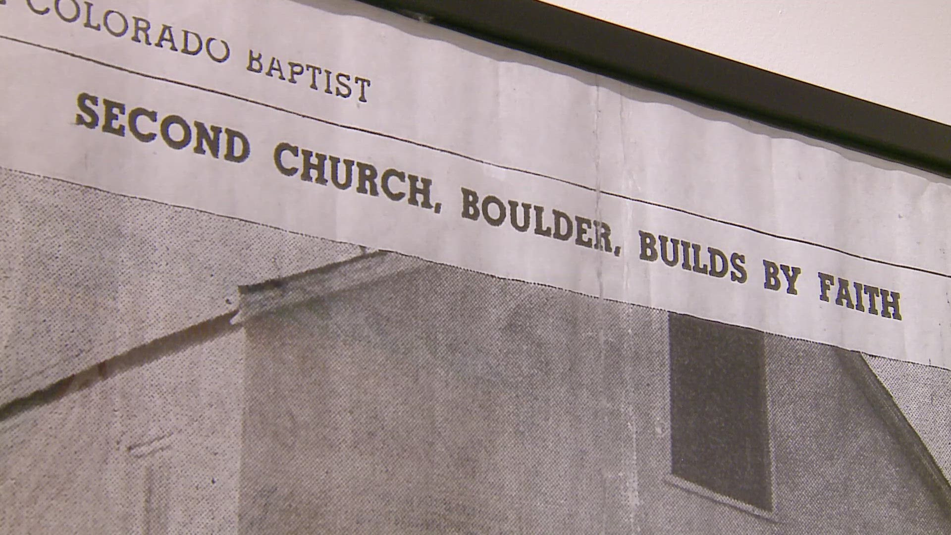 One part of the exhibit focuses on one of the oldest Black churches in Boulder.