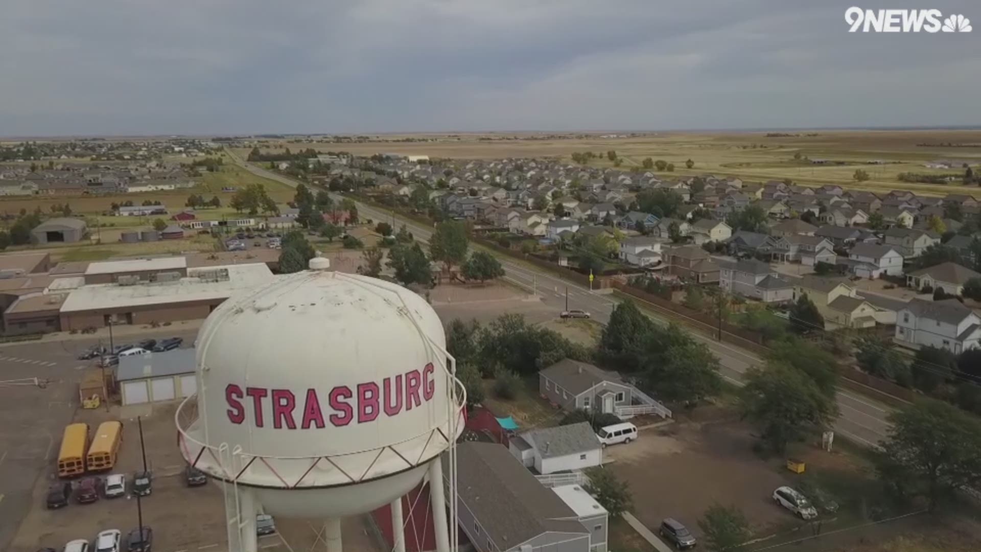 Strasburg, east of Denver's airport, isn't a town or a city. It's a place designated by the U.S. Census, with a population that's nearly doubled in the last 20 years