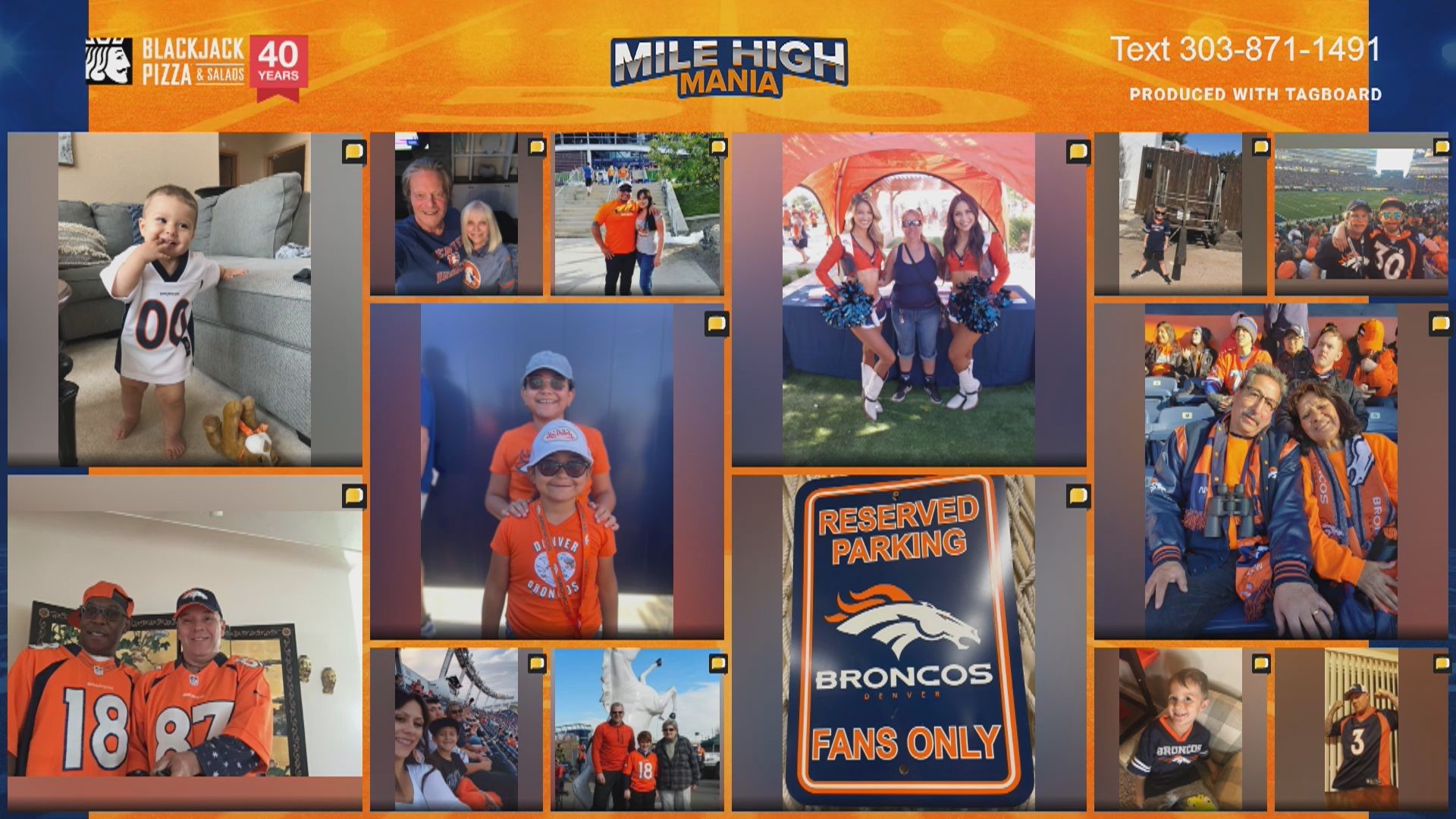 Broncos Country is ready to cheer on the team as they look to get their first win of the season Sunday against the Miami Dolphins.