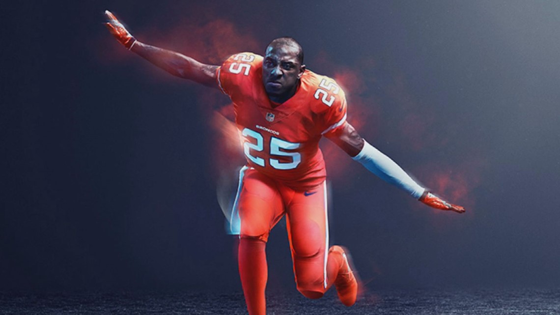 Denver Broncos to wear Color Rush uniforms against Pittsburgh Steelers
