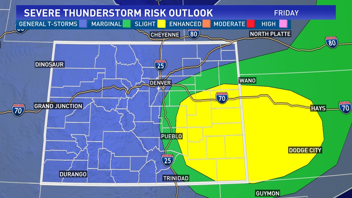 Strong storms Friday night | 9news.com
