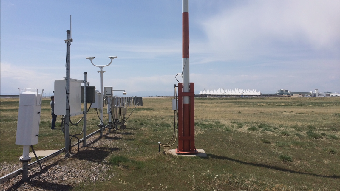 Why Denver's official weather station is at DIA