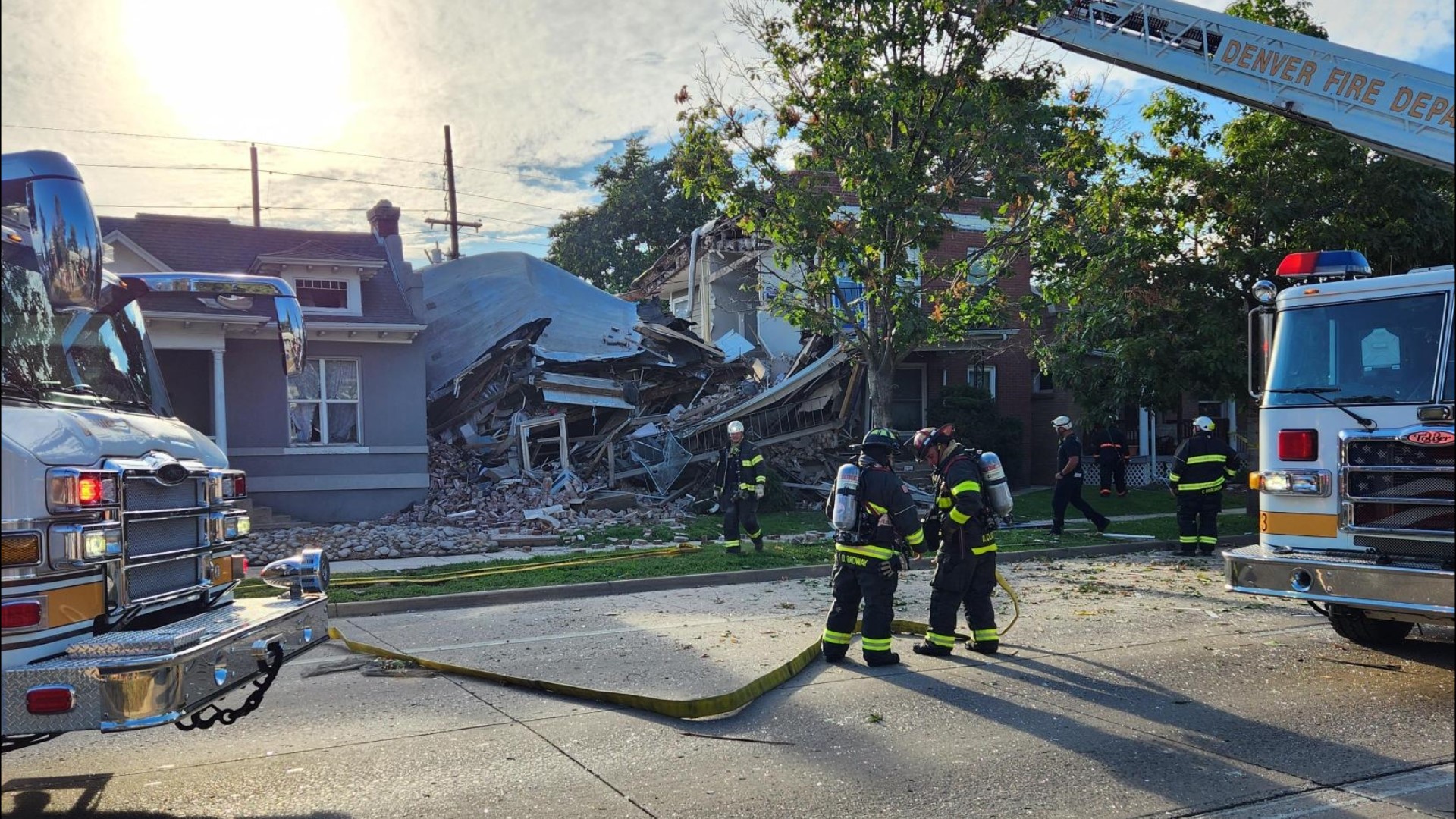 Residental building explodes in Denver | 9news.com