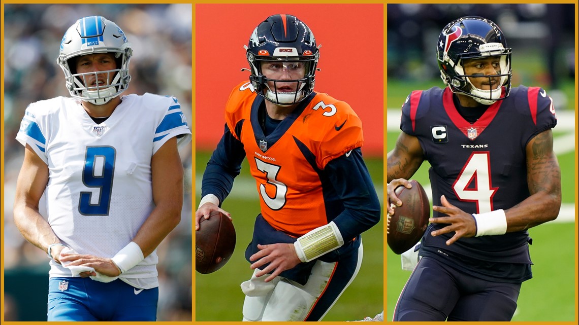 Denver Broncos, Deshaun Watson, Matthew Stafford, Drew Lock trade