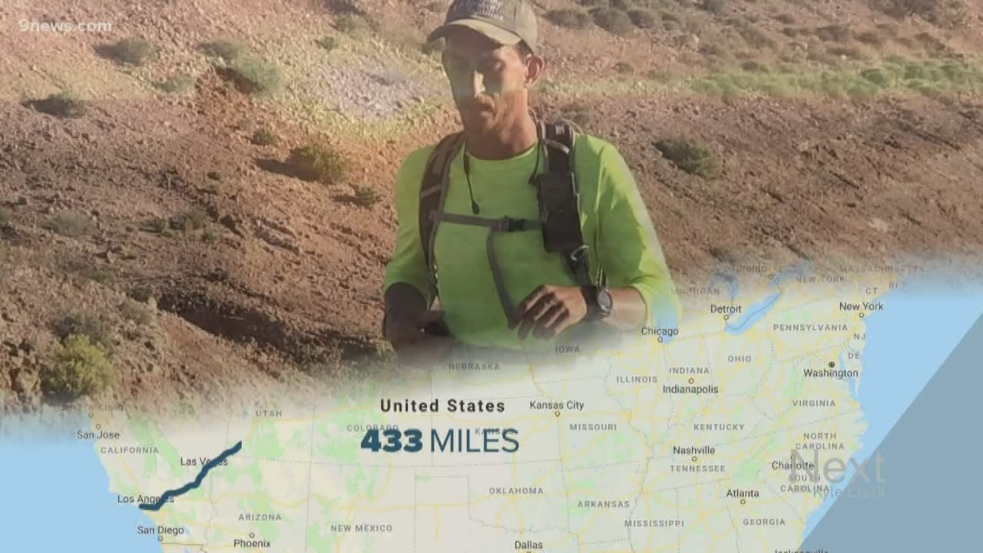 We last caught up with Noah Fredenberg back in June. He was in Colorado, running across the country to raise money for kids in foster care. He started at his home in Los Angeles, and just made it to New York.