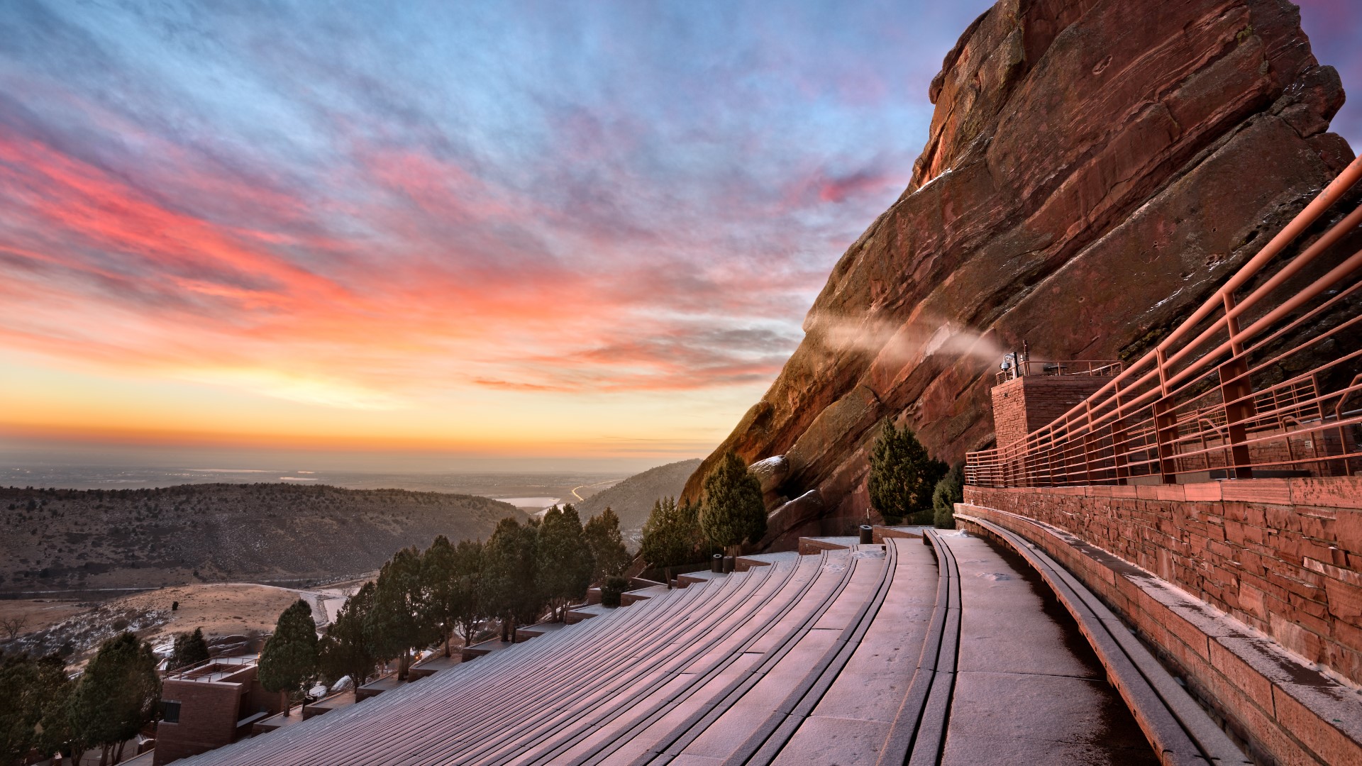 Since 1906, Red Rocks Amphitheatre in Morrison, Colorado, has hosted some of the world's top musicians. With incredible acoustics and one-of-a-kind scenery, the venue is a true Colorado sight.