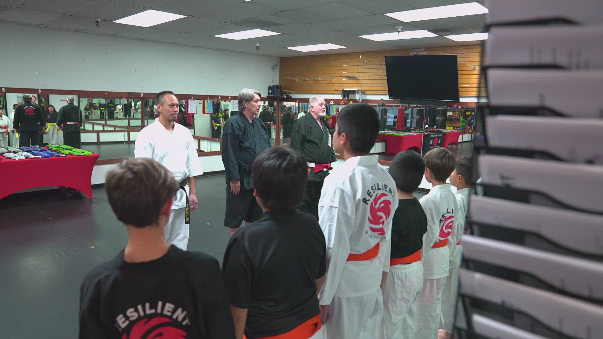 The loss of funding also threatens the stability the dojo provides for its 37 at-risk students.