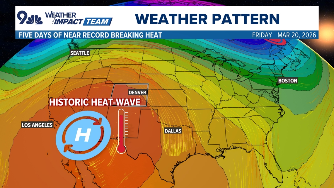 Denver braces for historic March heat wave with record-breaking temperatures ahead