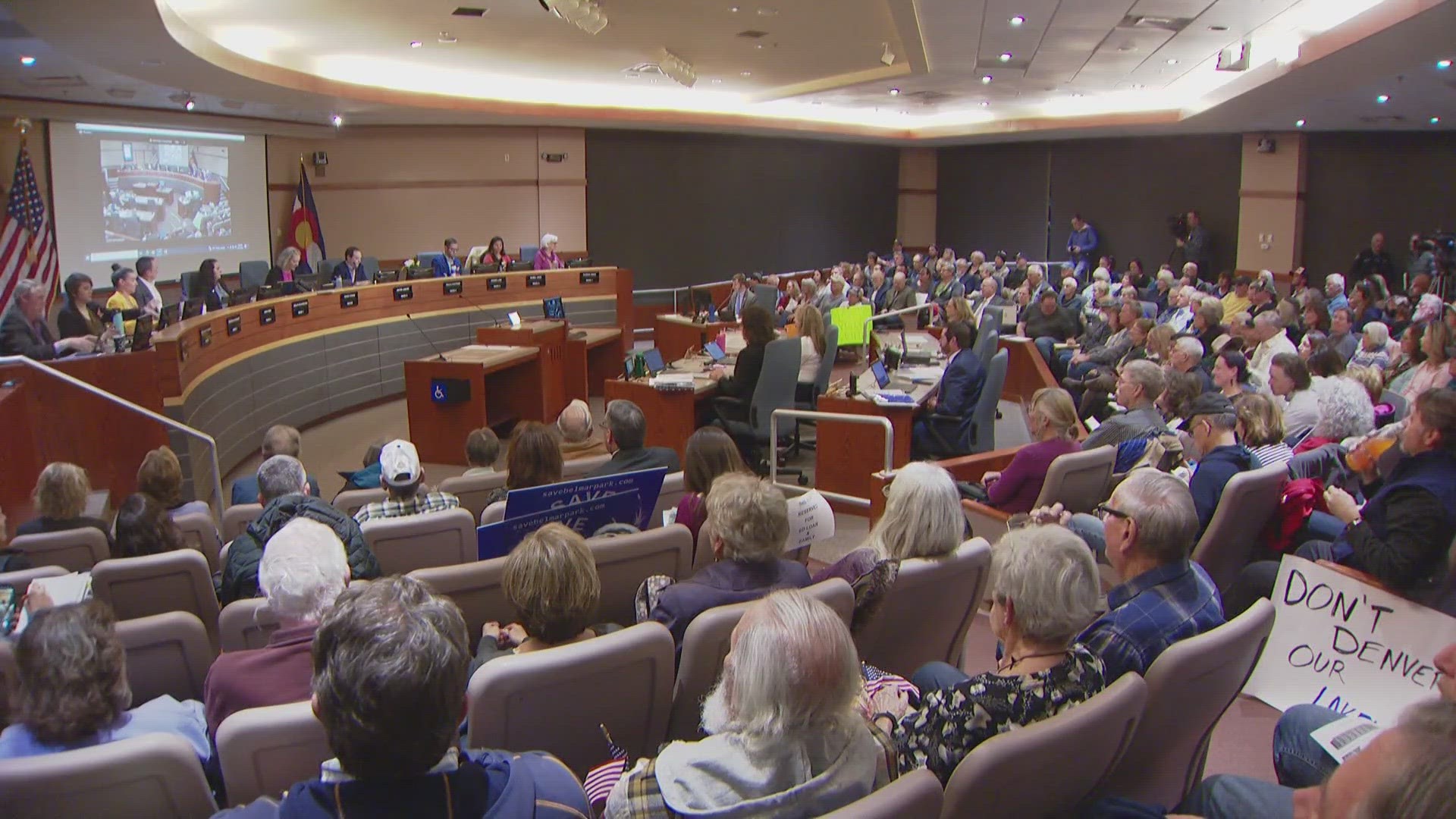 False claims brought more than 100 people to a city council meeting Monday night.