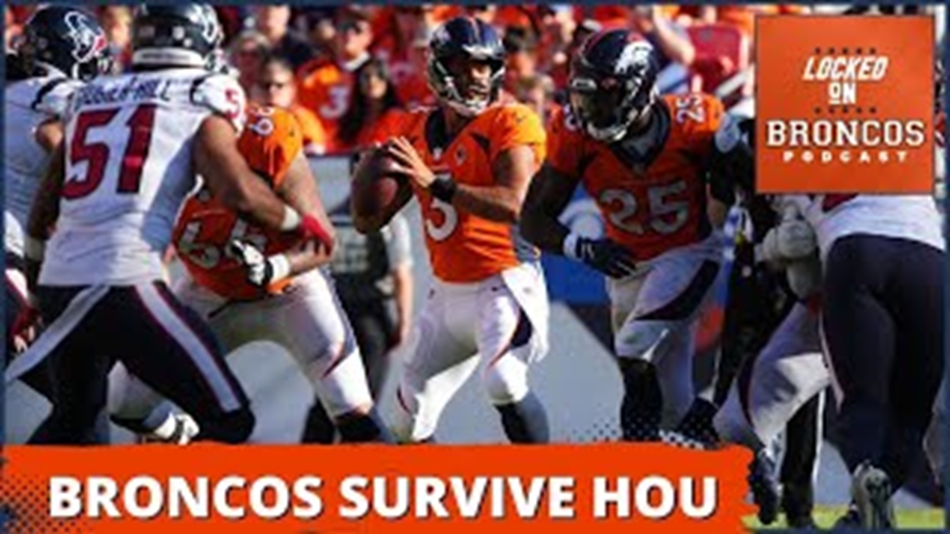 Denver Broncos Russell Wilson and offense must FINISH vs Houston Texans 