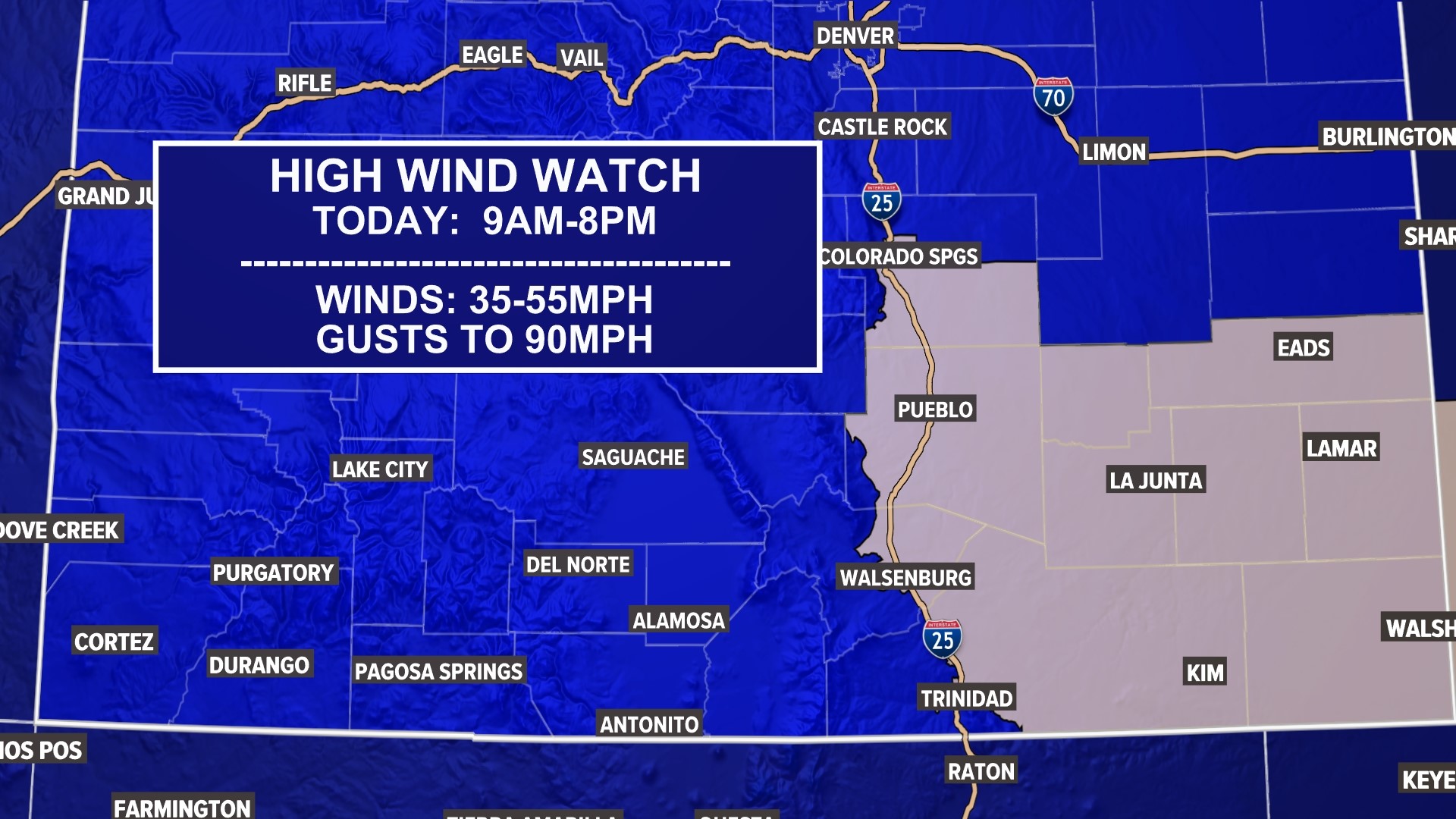 Winter storm to bring 8-16 inches of snow in Colorado mountains | 9news.com