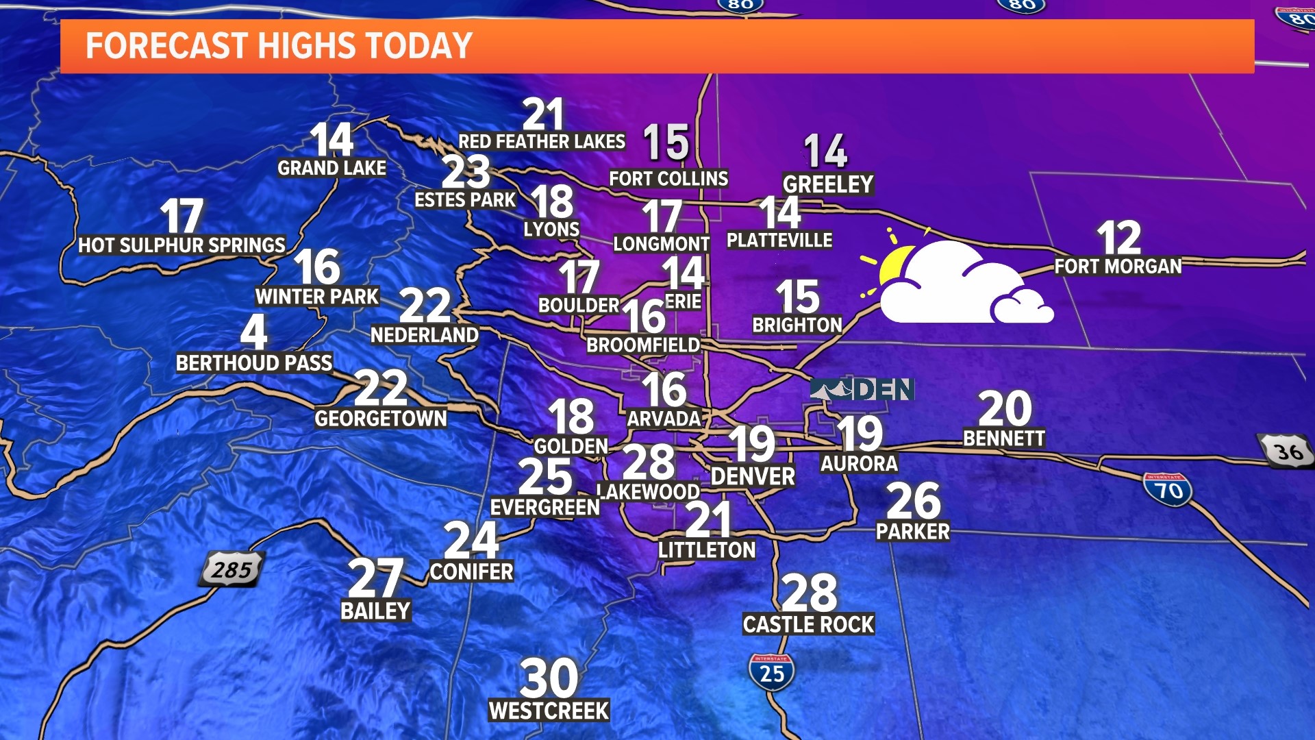 Denver Sets New Feb. 23 Record Low Temperature Of -11° Fahrenheit ...