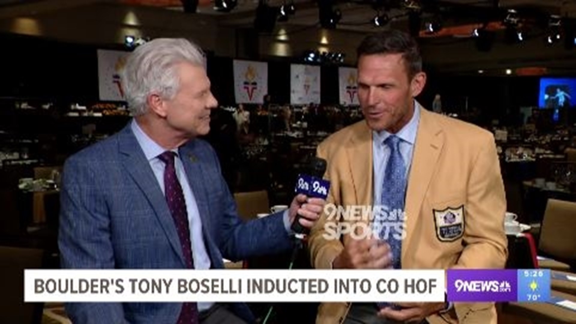 A Fairview high school legend and Pro Football Hall-of-Famer, Tony Boselli sat down with 9NEWS' Mike Klis to share the honor of being inducted into the CSHOF