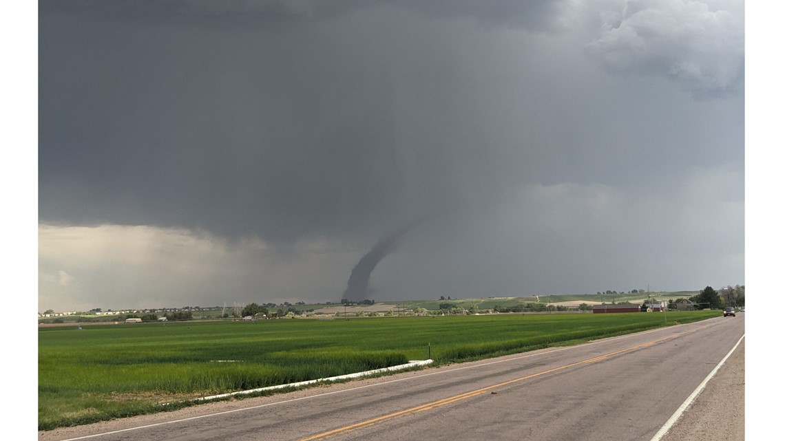 2 homes destroyed after landspout tornado rips Weld County | 9news.com