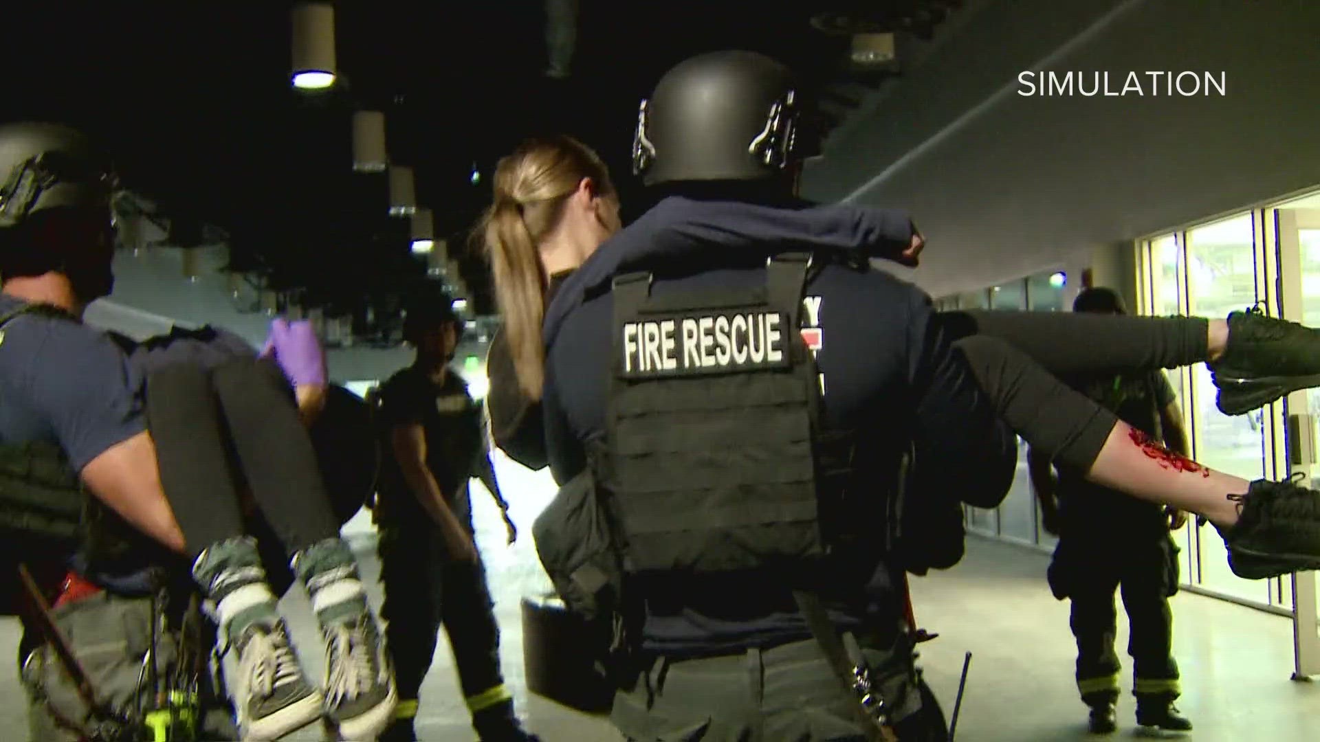 Seven fire departments in the North Metro region spent the last two weeks preparing for an active shooter situation.