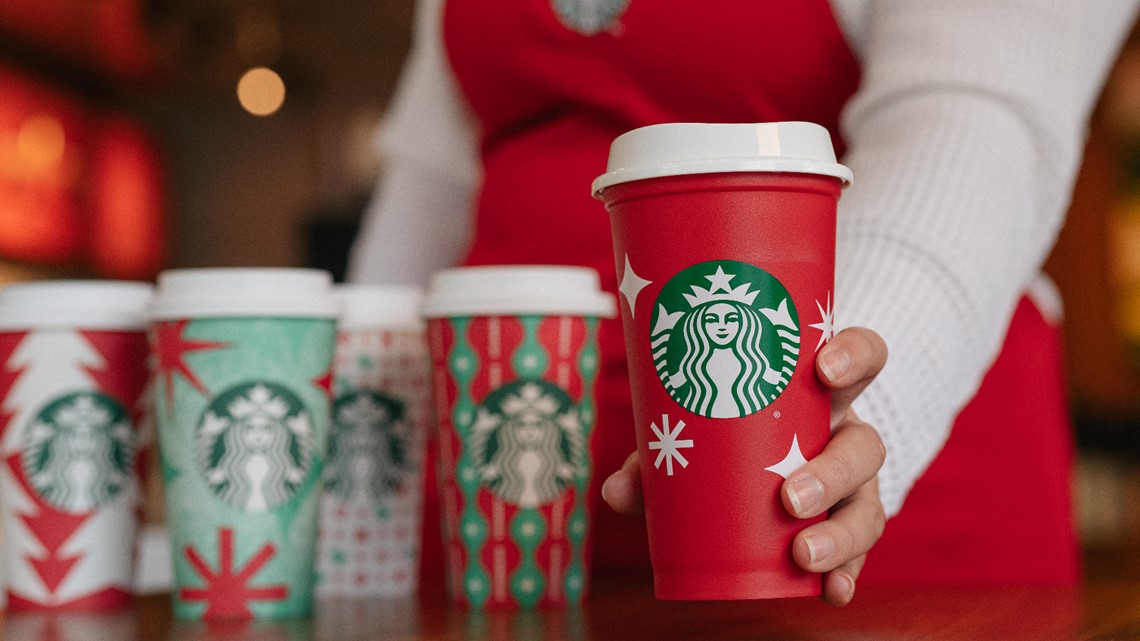 Starbucks' red holiday cups are back to spread holiday cheer