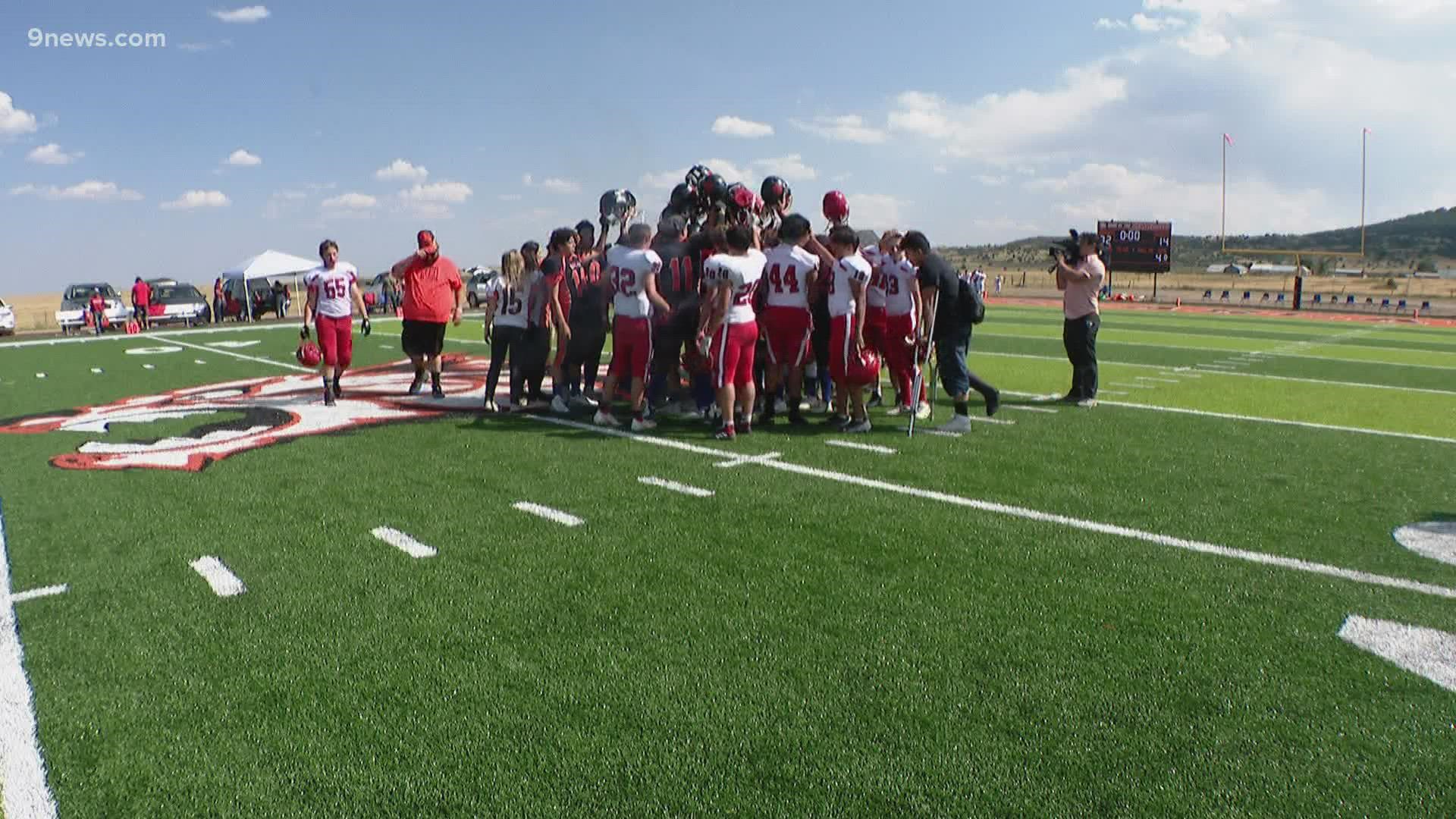 A school in Branson, Colorado was between a rock and hard place when teams refused to play their football team because of the condition of their field.
