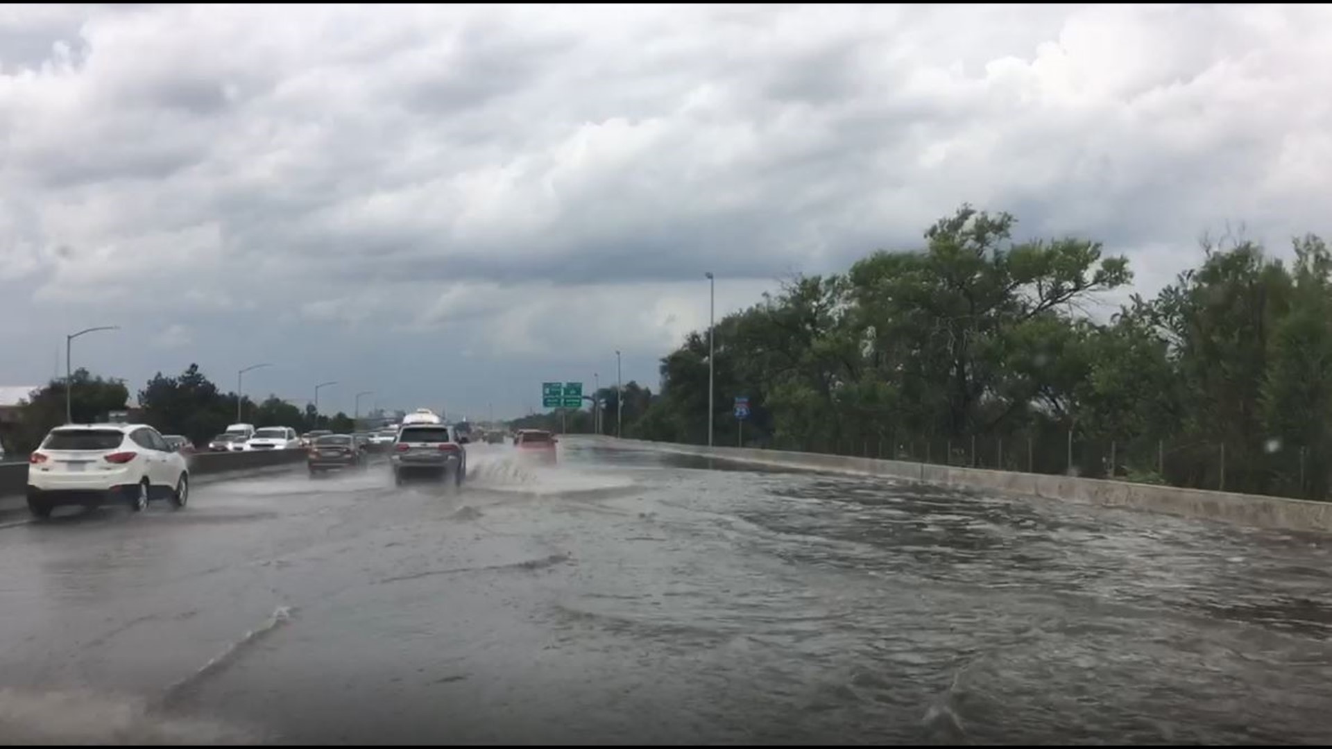 Heavy rain brings flooding to metro Denver