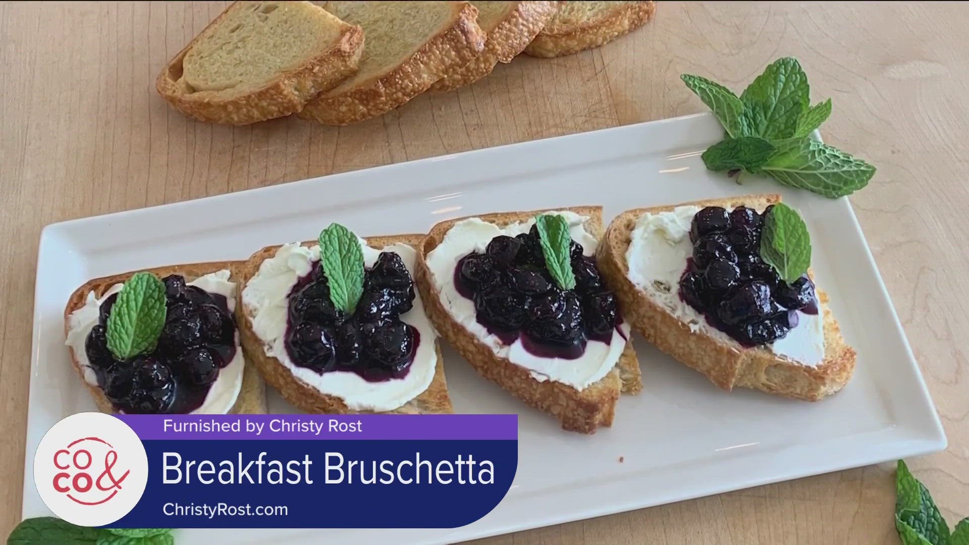Breakfast Bruschetta with Christy Rost - April 19, 2023 | 9news.com