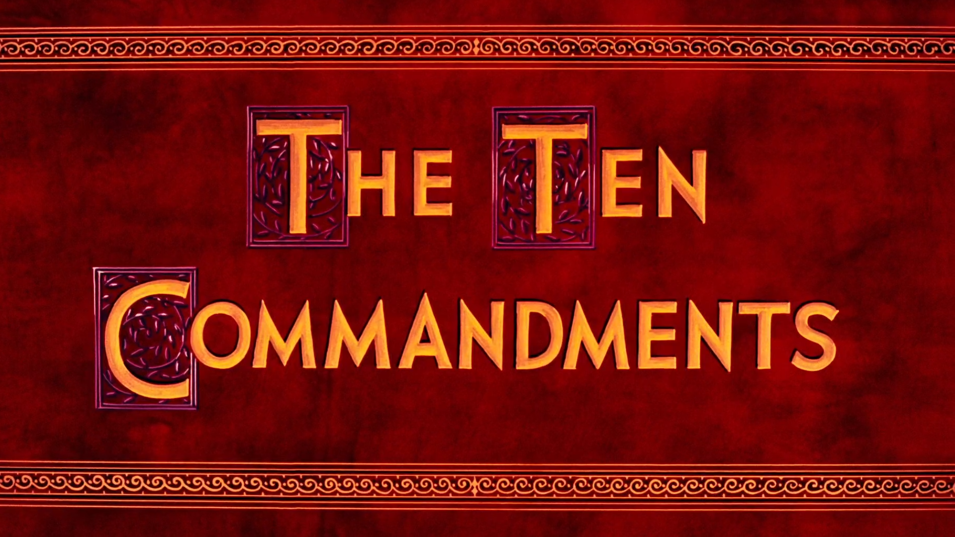 ten commandments movie youtube