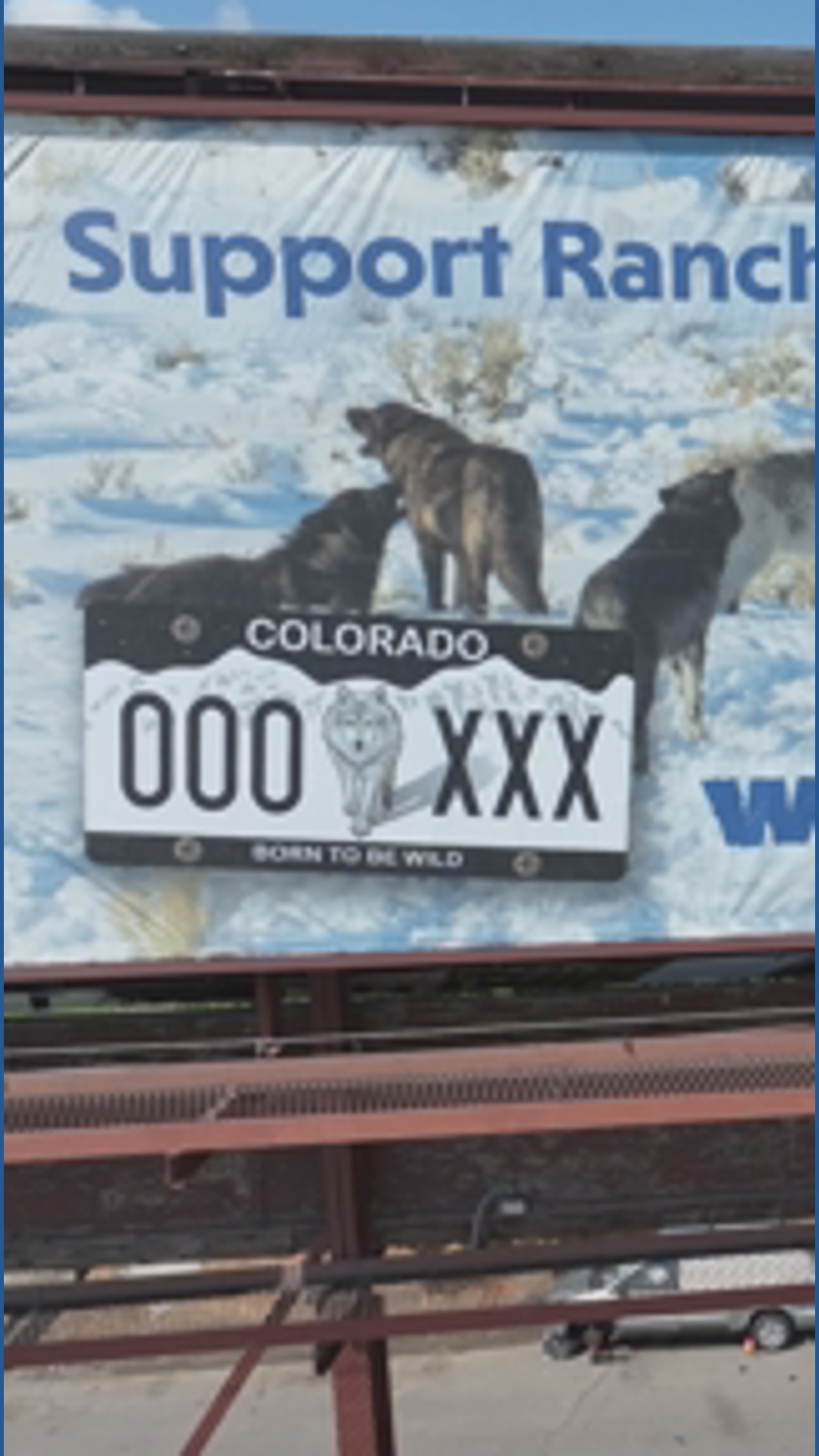 The 'Born to be Wild' license plate has reached a