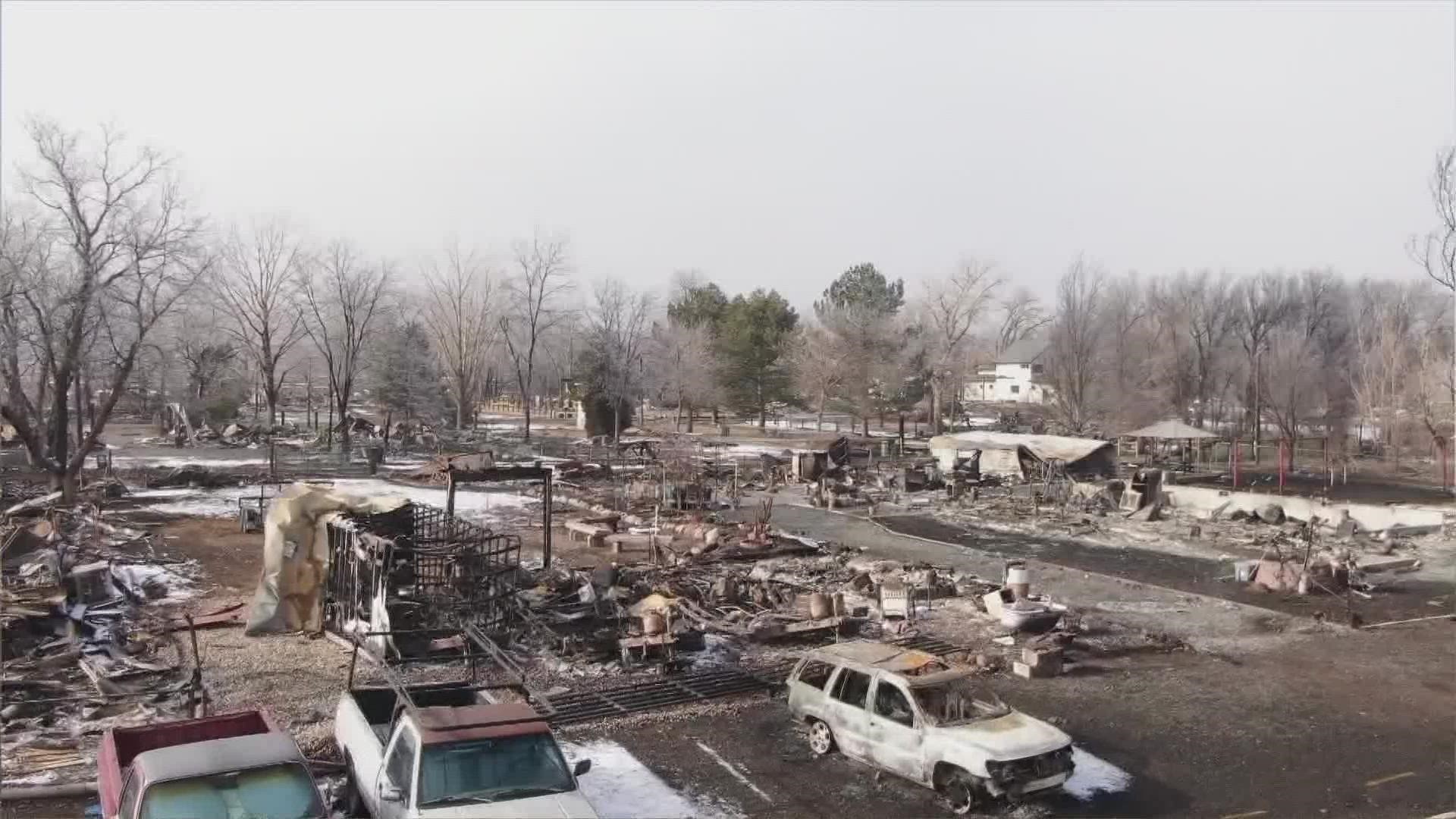 Man arrested, suspected of theft from Marshall Fire burn area | 9news.com