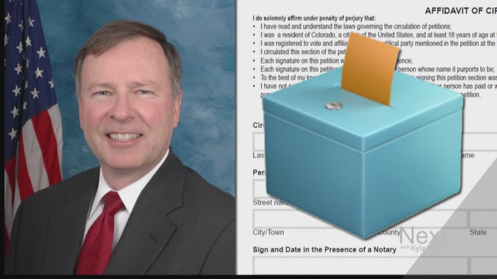 Voters in Colorado Springs are suing to keep six-term Republican Congressman Doug Lamborn off the primary ballot.