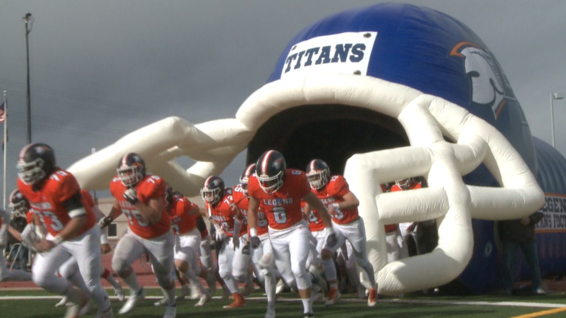 The Titans defeated the Warriors 35-14 in the Class 5A quarterfinals on Saturday afternoon.