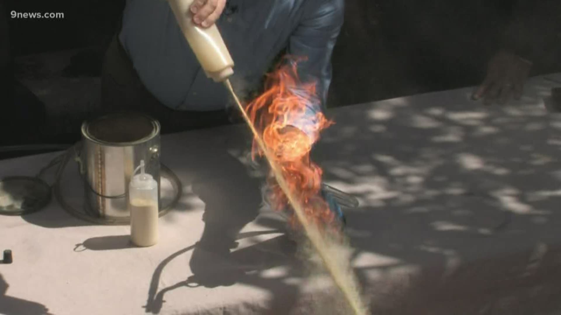 Armed with safety glasses and a fire extinguisher, Science Guy Steve Spangler takes us to the backyard as we look at some common mistakes to avoid when starting up the grill.