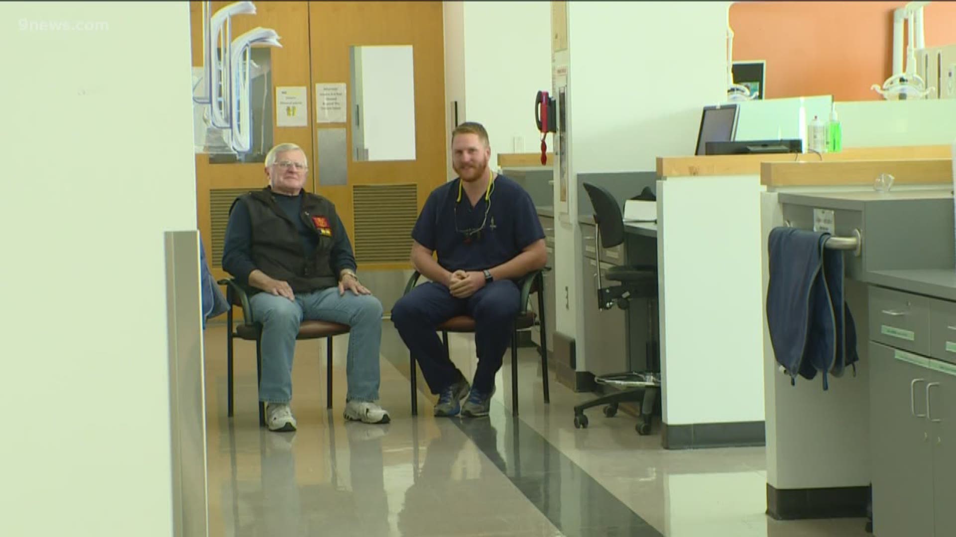 Dental students serve veterans at the University of Colorado Anschutz Medical Campus.