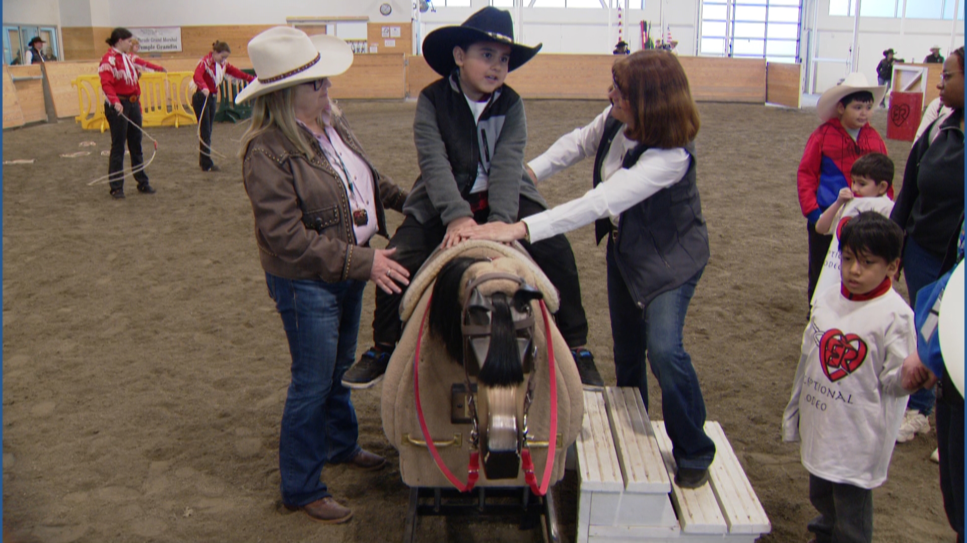 Kids with special needs experience 'Arena of Freedom' at the ...