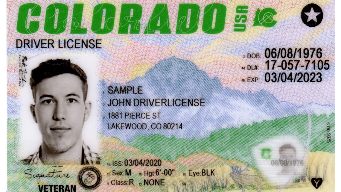 New Colorado driver license: See the new iconic credential ID