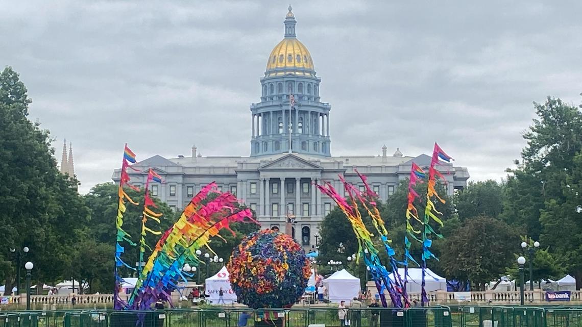 Denver Pride art installation represents unity, togetherness