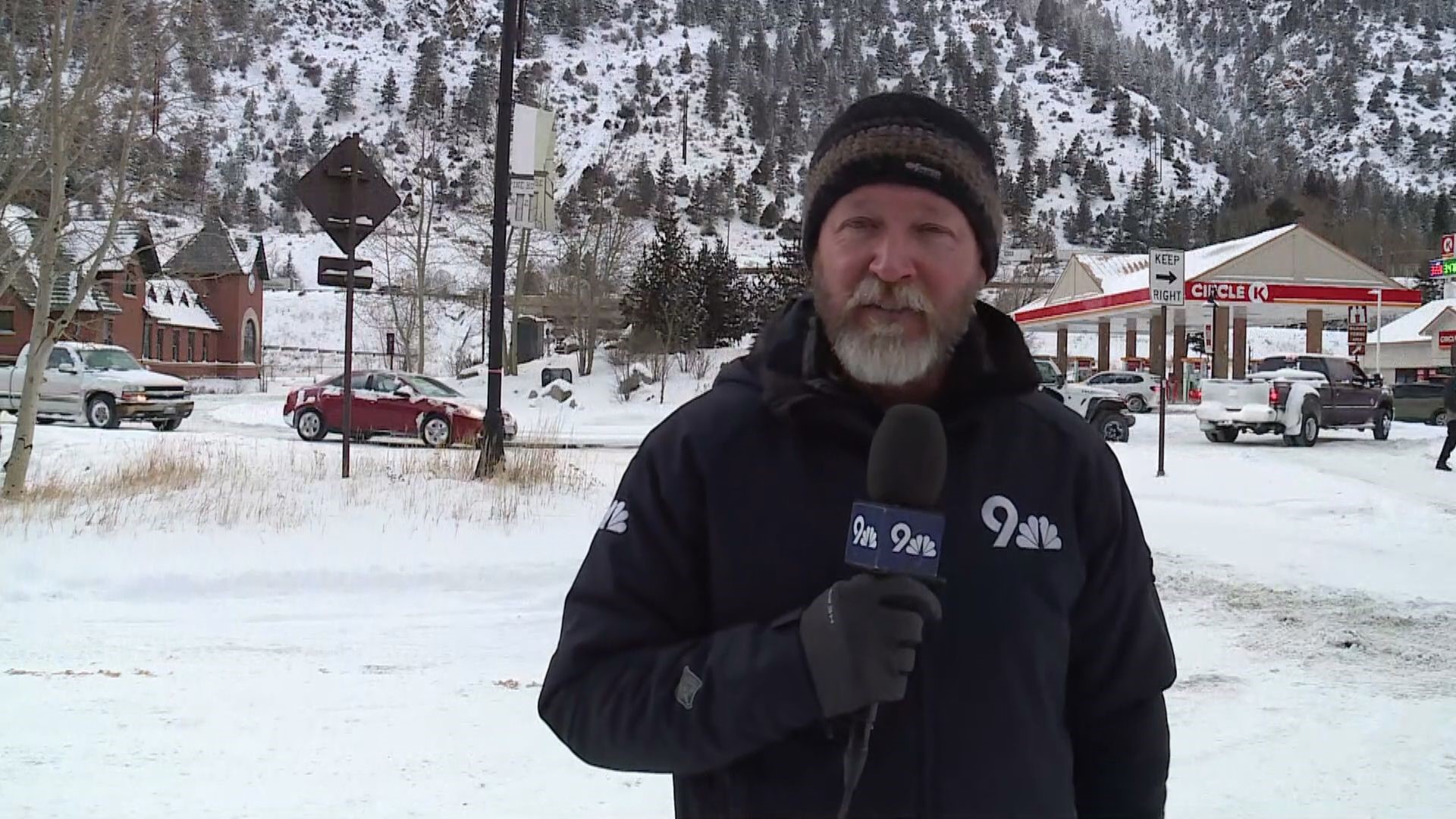 Several major roads were closed Monday as extreme weather moved through Colorado.