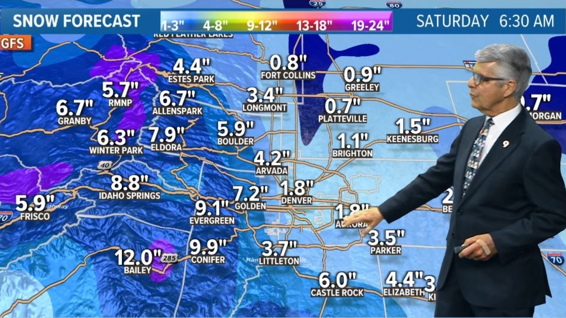 Snow Headed Back To Colorado | 9news.com