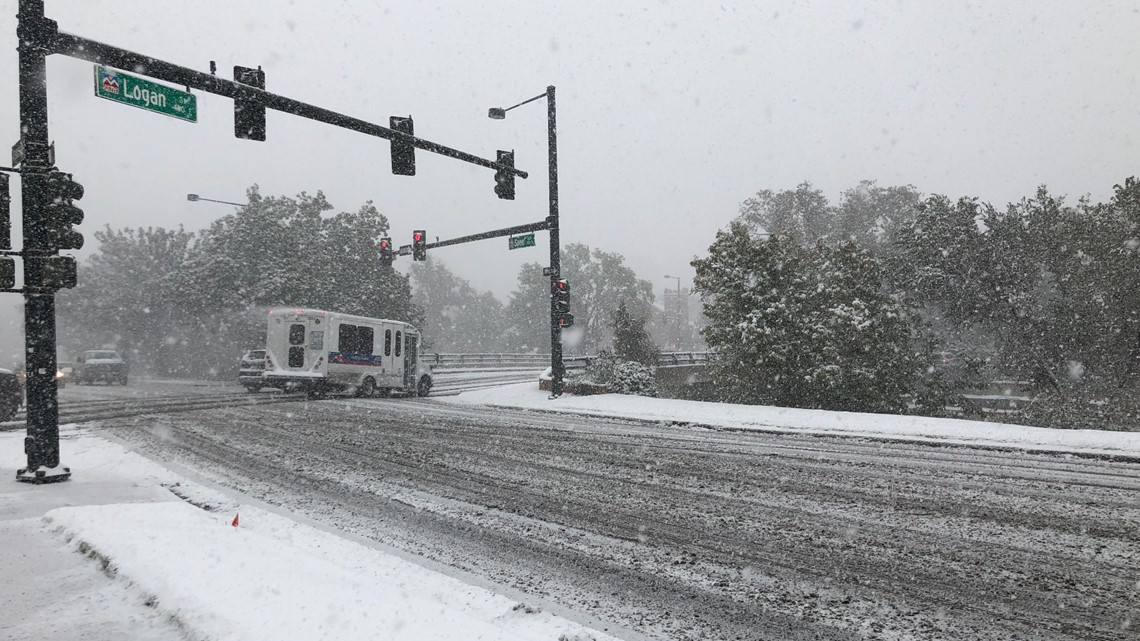 Your photos of October snowfall in Denver and Colorado 10/10/2019 ...