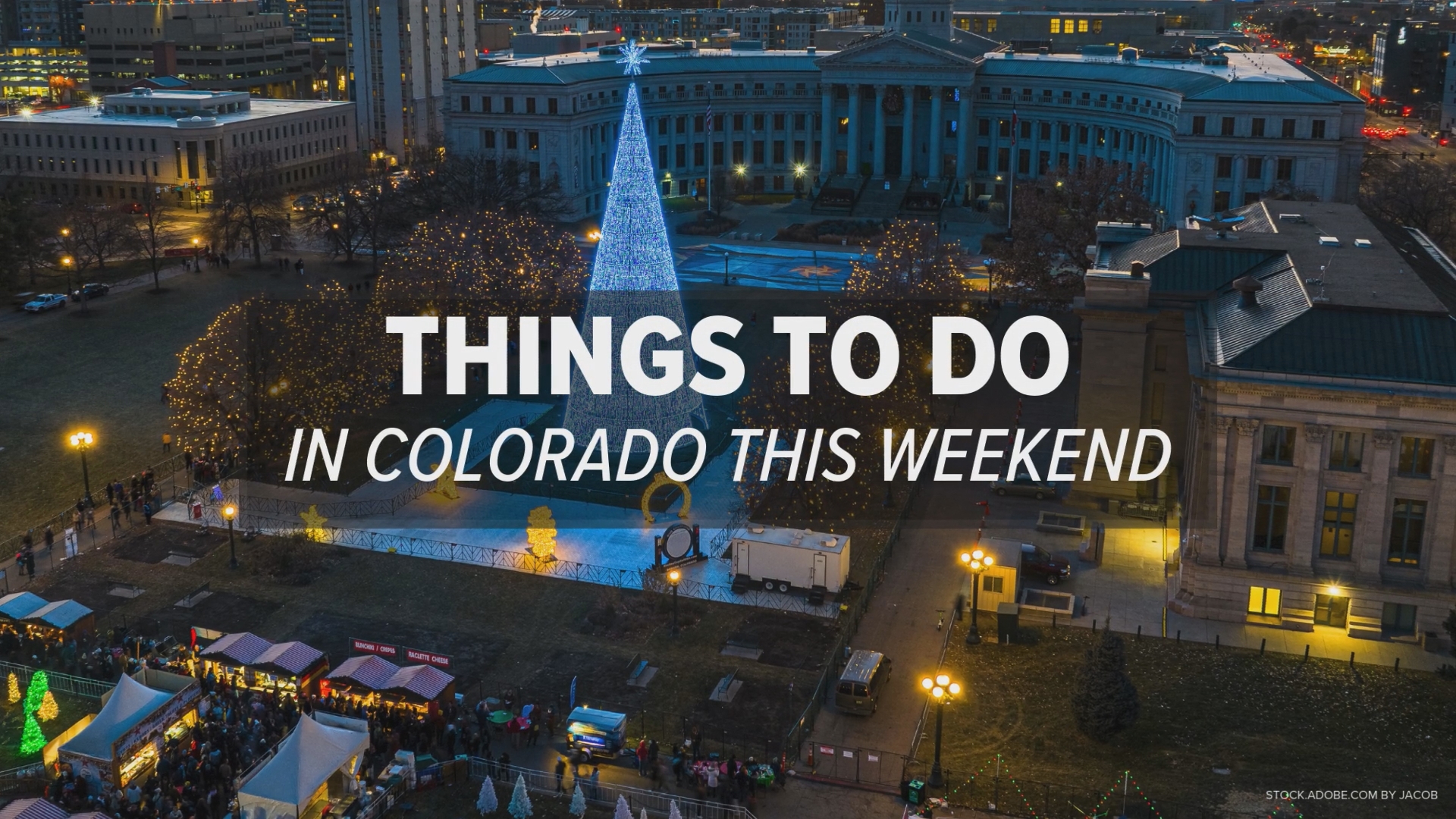 The 9NEWS Parade of Lights welcomes the holiday season, plus more Christmas parades, lightings, festivals, shows and more this December weekend.