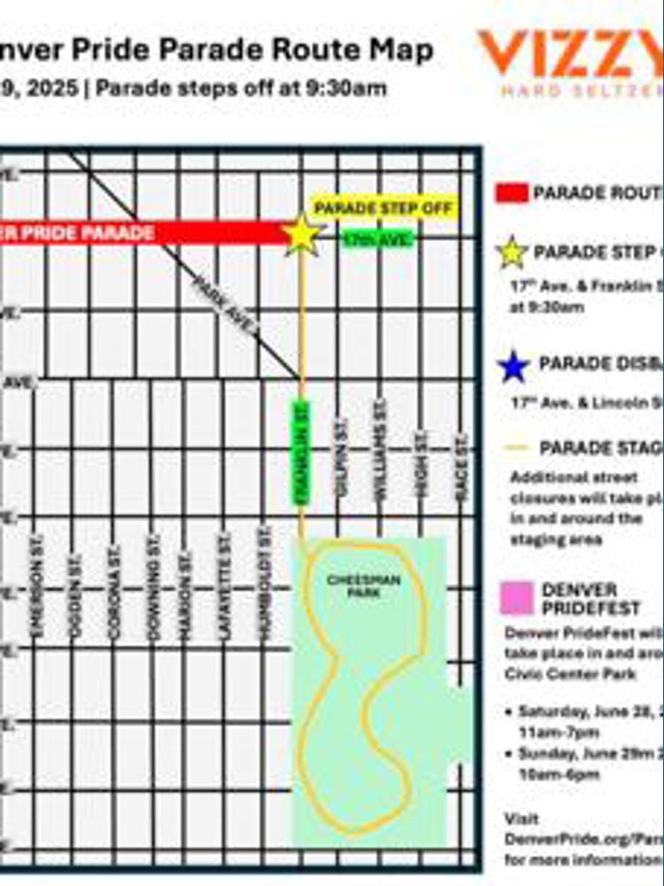 Denver Pride Festival 2025: Schedule, parade and concert info | 9news.com