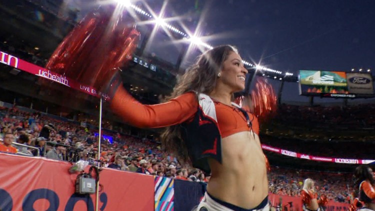 The Denver Broncos Cheerleaders, They're everywhere.