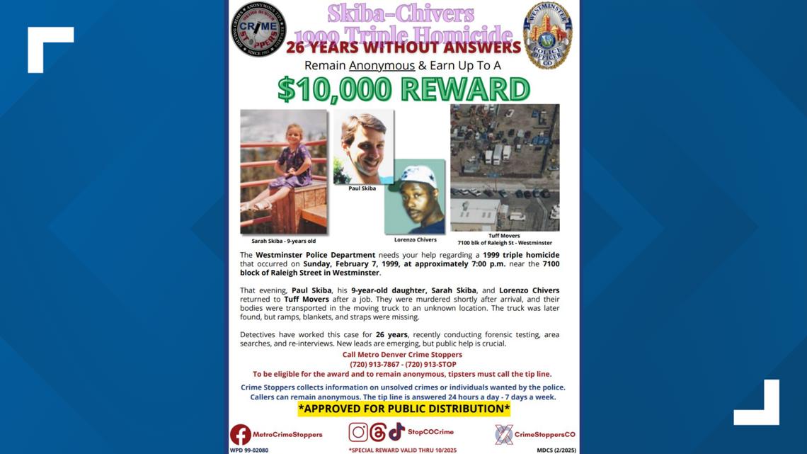 New information reignites hope in solving Colorado triple murder cold ...