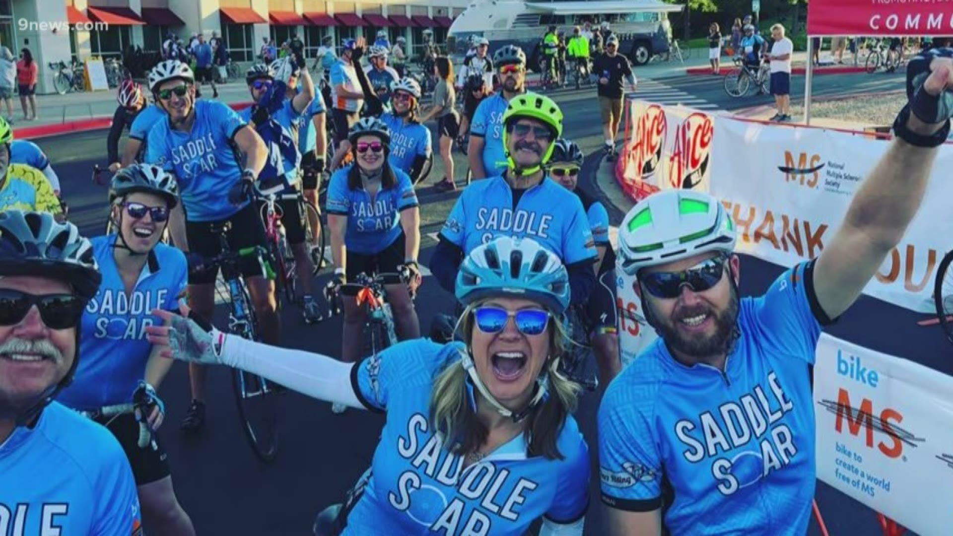 The 2-day cycling event raises money and awareness for the Multiple Sclerosis Society.
