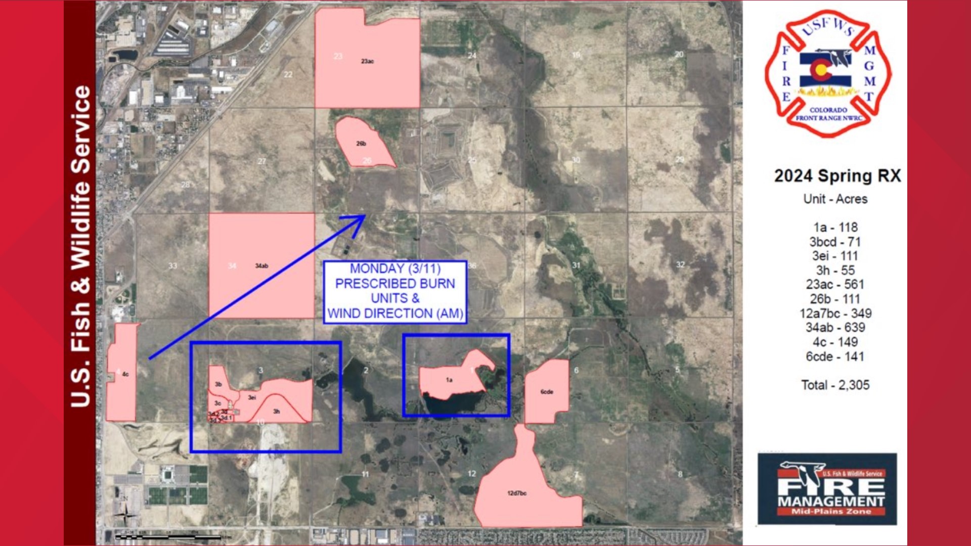 Prescribed burn Monday at Rocky Mountain Arsenal wildlife refuge ...