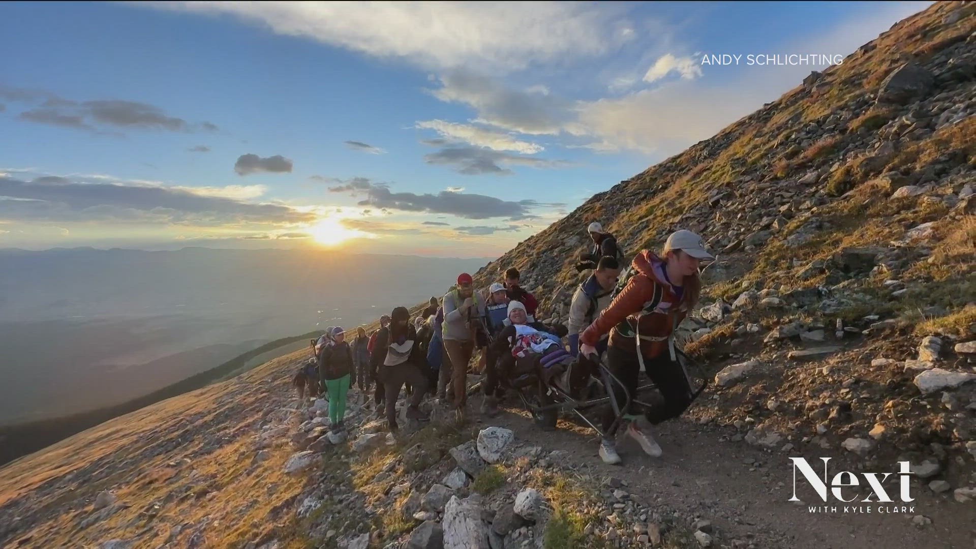 Chris Layne had her dream of summiting Colorado's highest 14er come true, with help from the Lockwood Foundation.