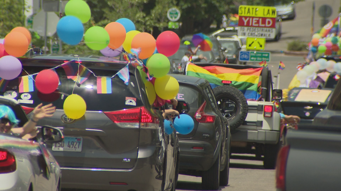 Pride Parade rolls through Boulder, Colorado